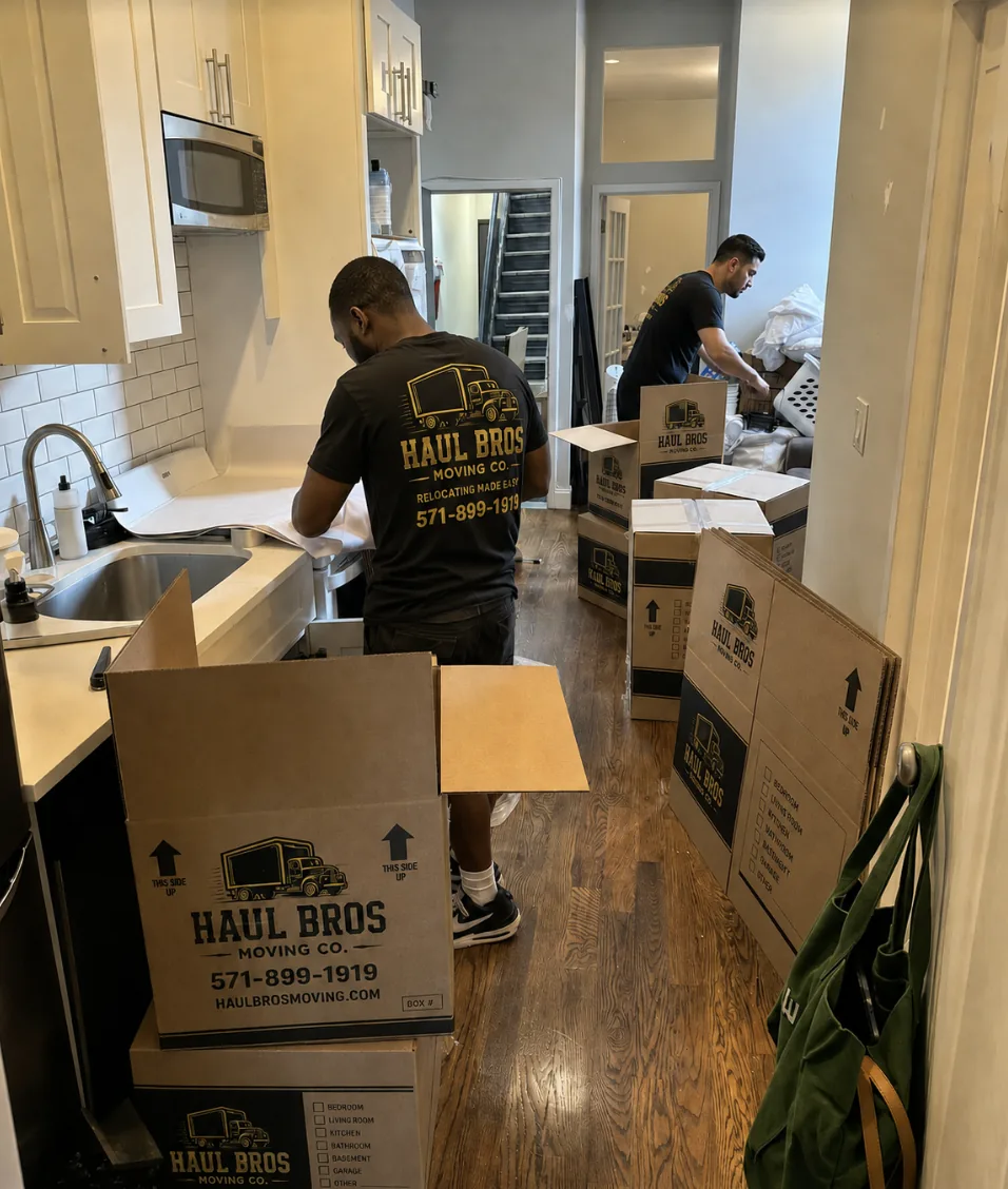 Haul Bros Moving Co. professional packing services